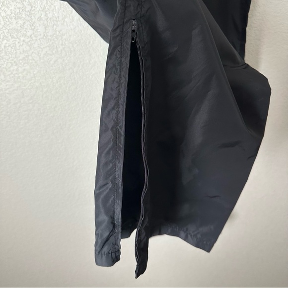 NIKE x VINTAGE made in Taiwan warmup pants XL black drawstring ankle zipper - Picture 6 of 10